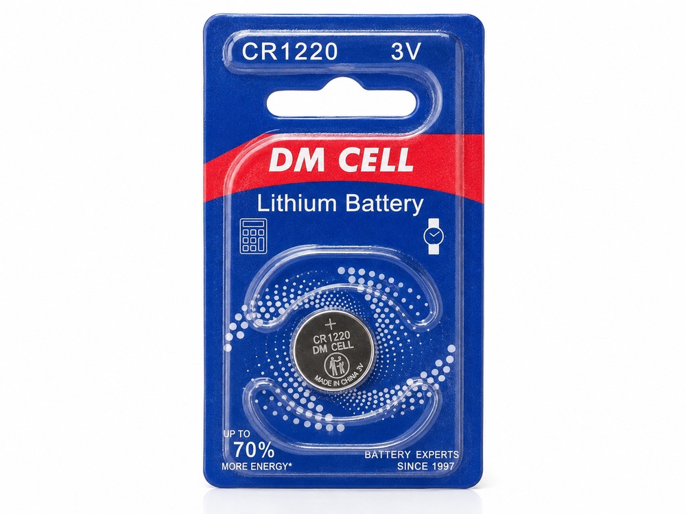 سکه ای CR1220 DM CELL - 3V